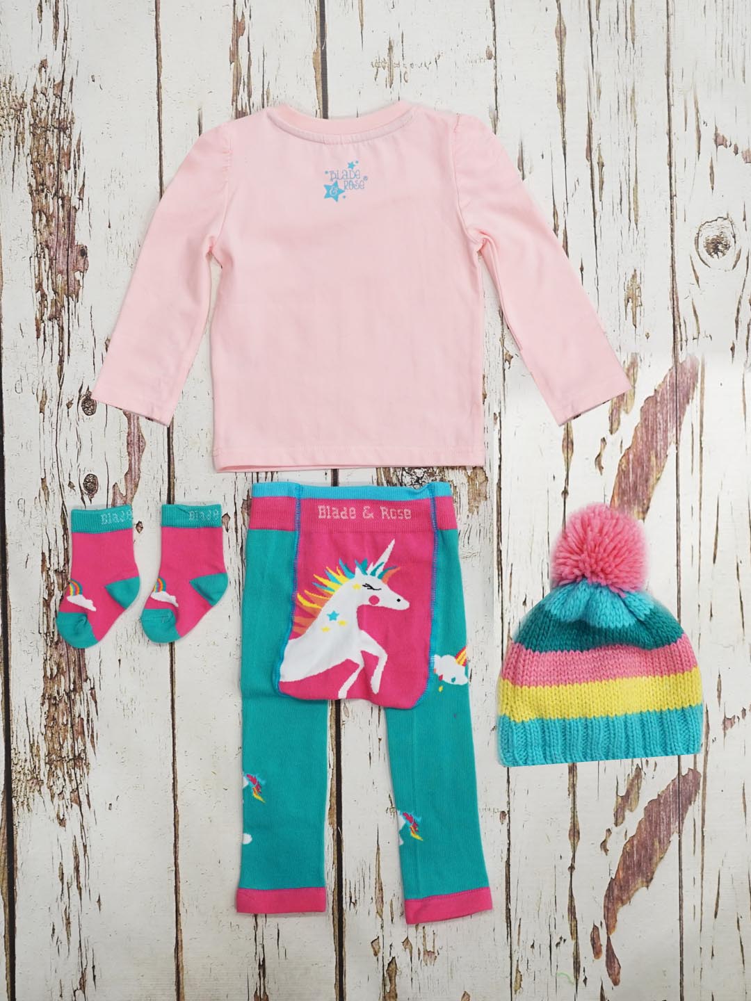 blade and rose unicorn leggings